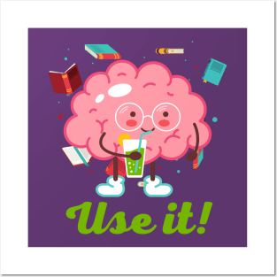 Use Your Brain! Posters and Art
